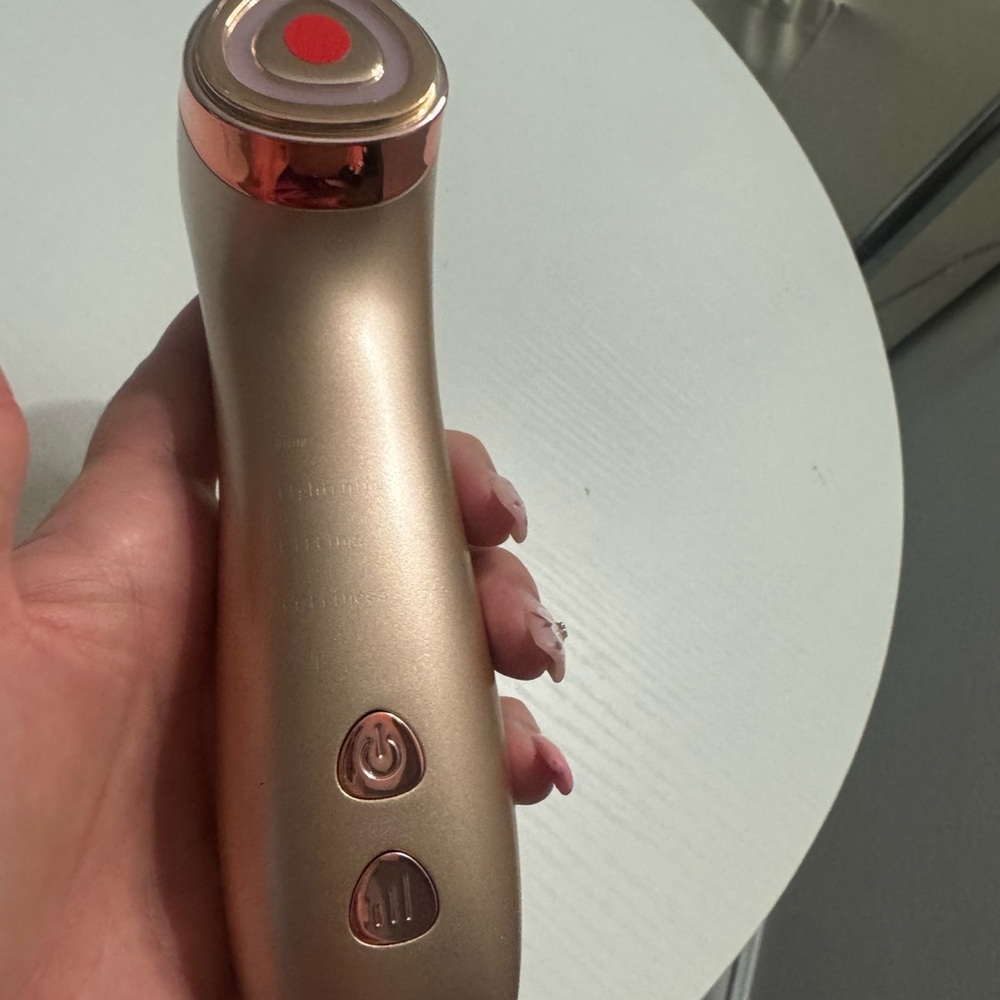 Gold Facial Massager Device